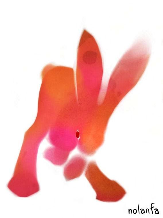 Hares (individual): Postcard Prints product image (3)