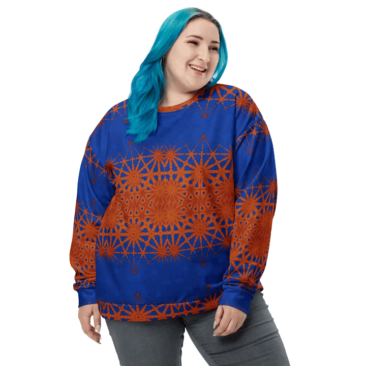 Abstract Two Tone Unisex Sweatshirt product image (1)