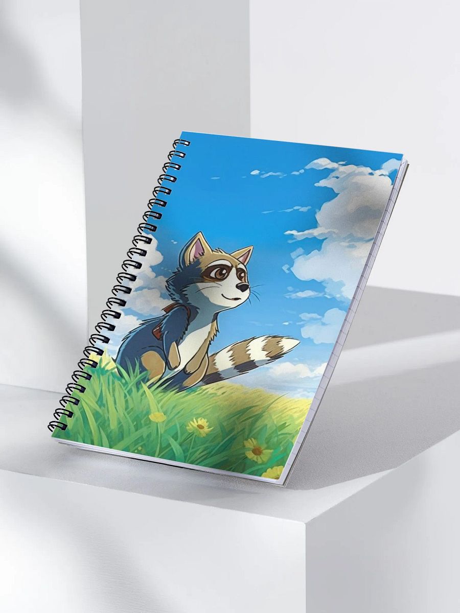 Ghibli Raccoon Notebook product image (4)