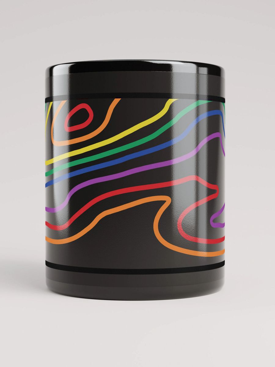 Rainbow Topography Mug product image (9)