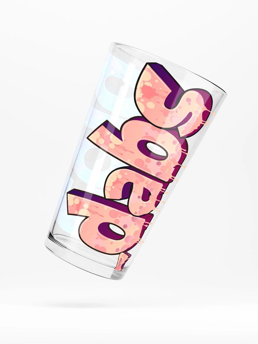 "cold_dabs" large logo pint glass product image (6)