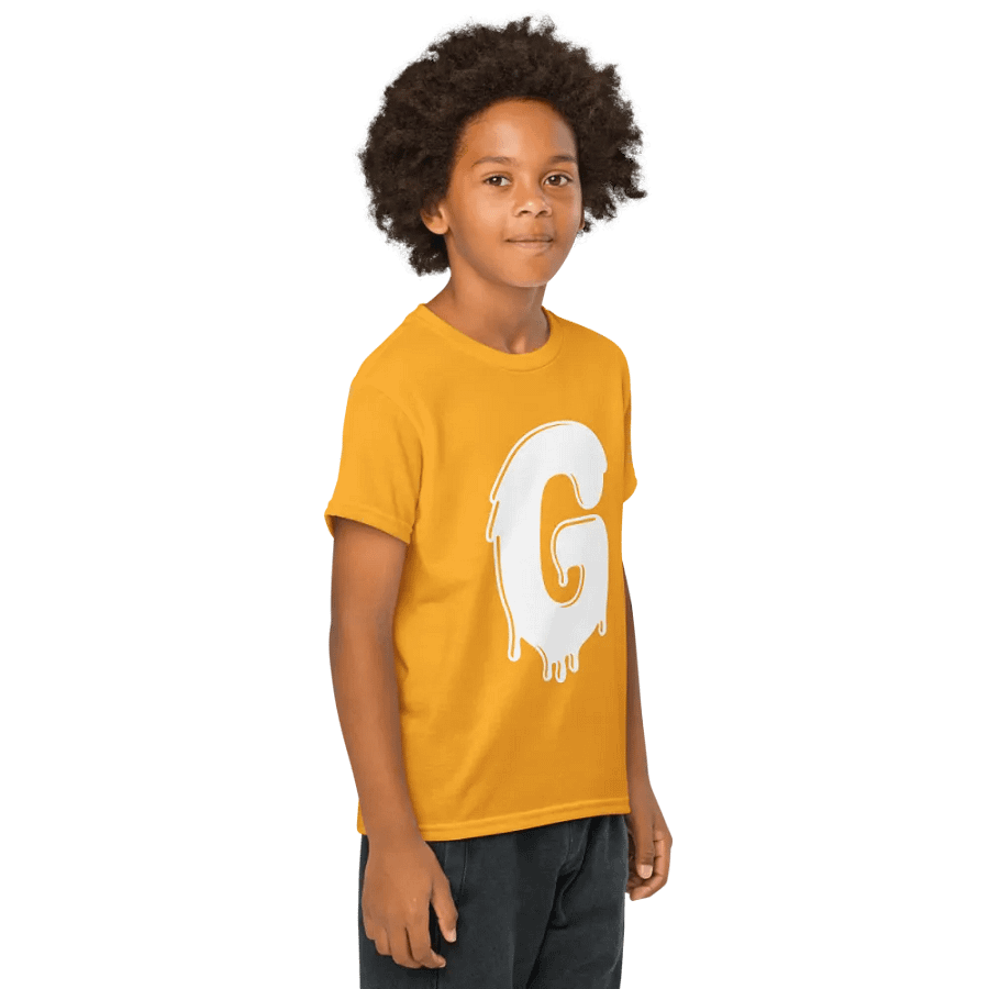 Melting Alphabet | Letter G | Youth Sports Tee product image (36)