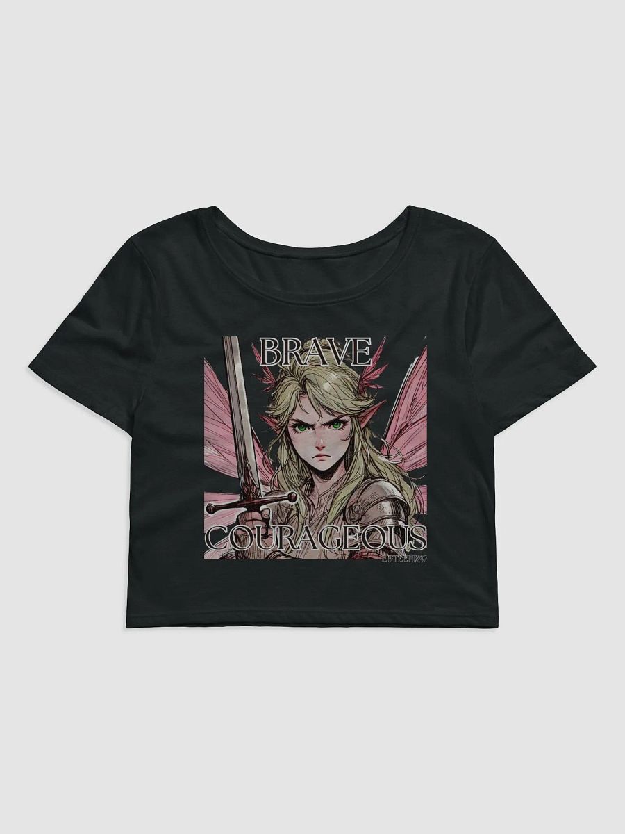 Brave & Courageous Crop Tee product image (1)