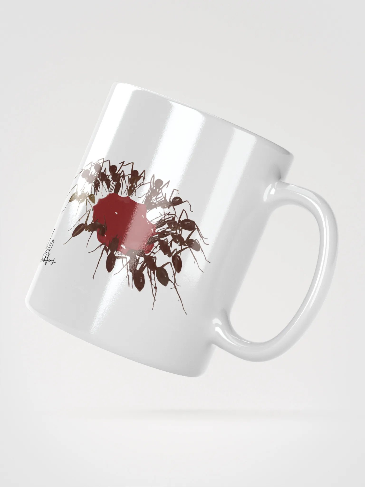 Vampire Bloodsucking Ants Insect Art Mug product image (2)