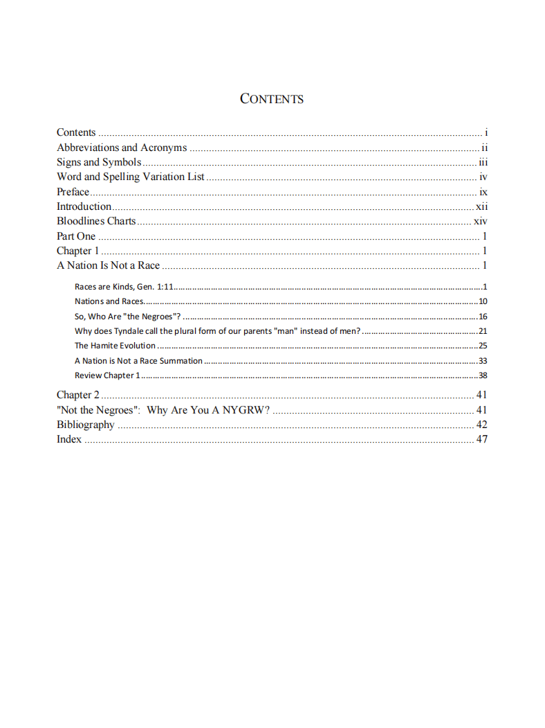 Free Chapter: So, Ytiomology, Who Are The Negroes? product image (2)