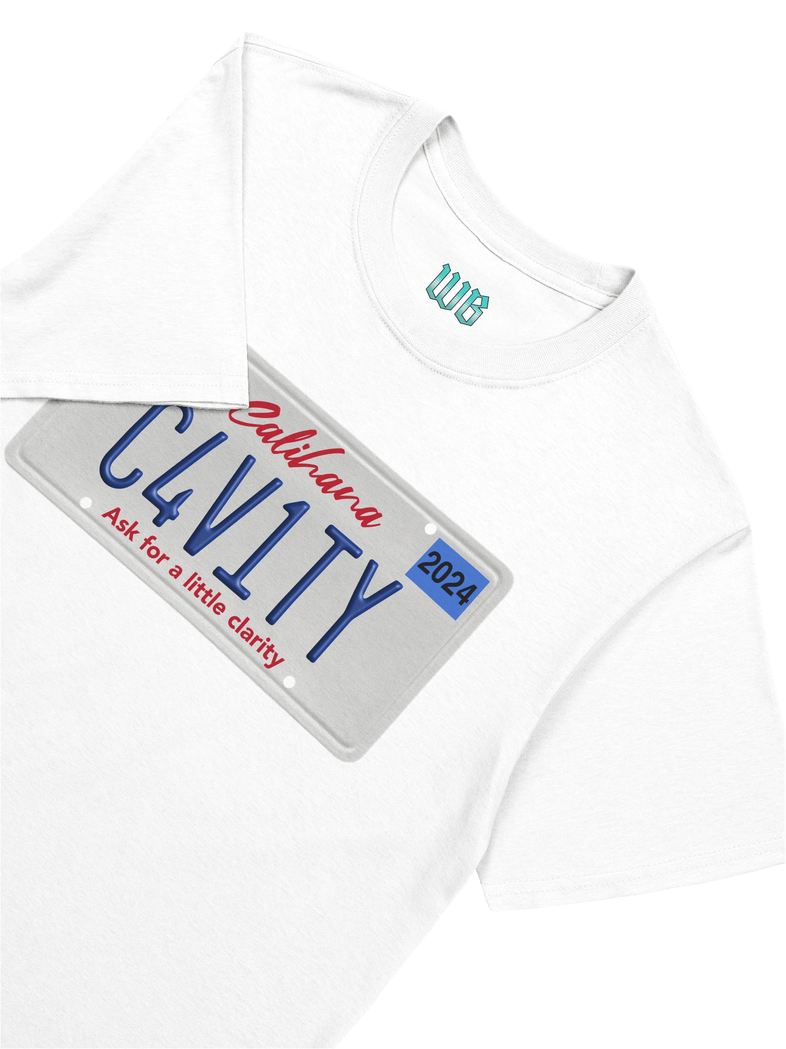 Cavity Licence Plate T-Shirt product image (64)