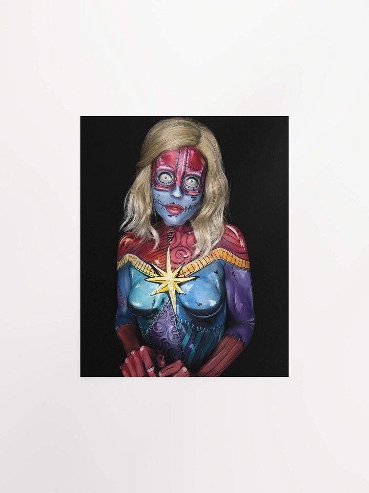 Captain Marvel/Sally Mash-Up 8x10 product image (1)