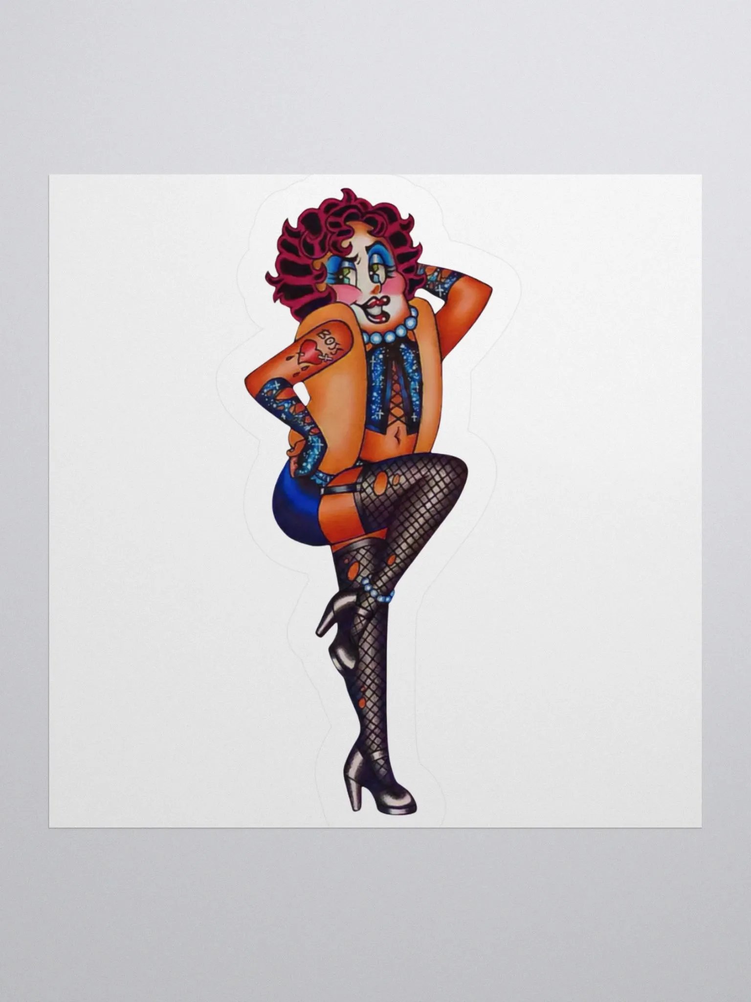 Rocky Horror Hot Dogs Sticker (Mailed) product image (1)