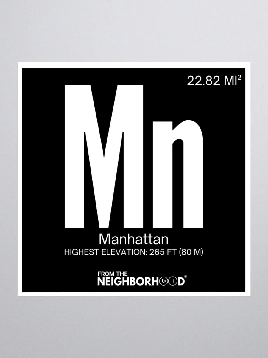 Manhattan Element : Sticker product image (2)