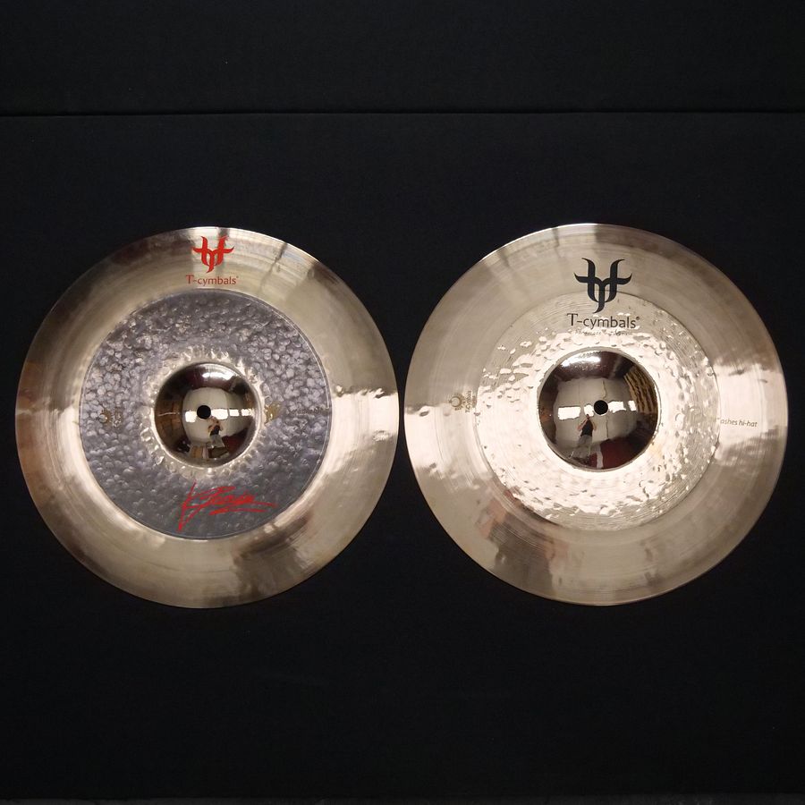T-Cymbals - Kevin Paradis Signature Line - Ashes Hi-Hat 14 product image (1)