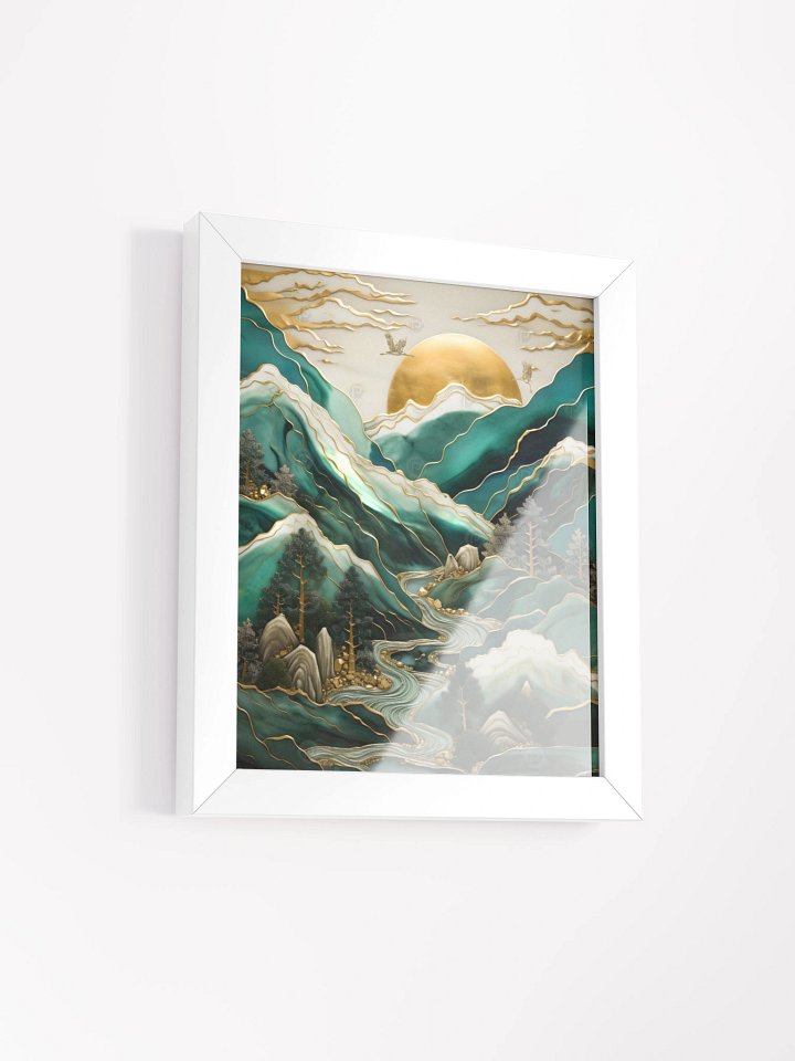 Golden Sun Valley Framed Poster product image (2)