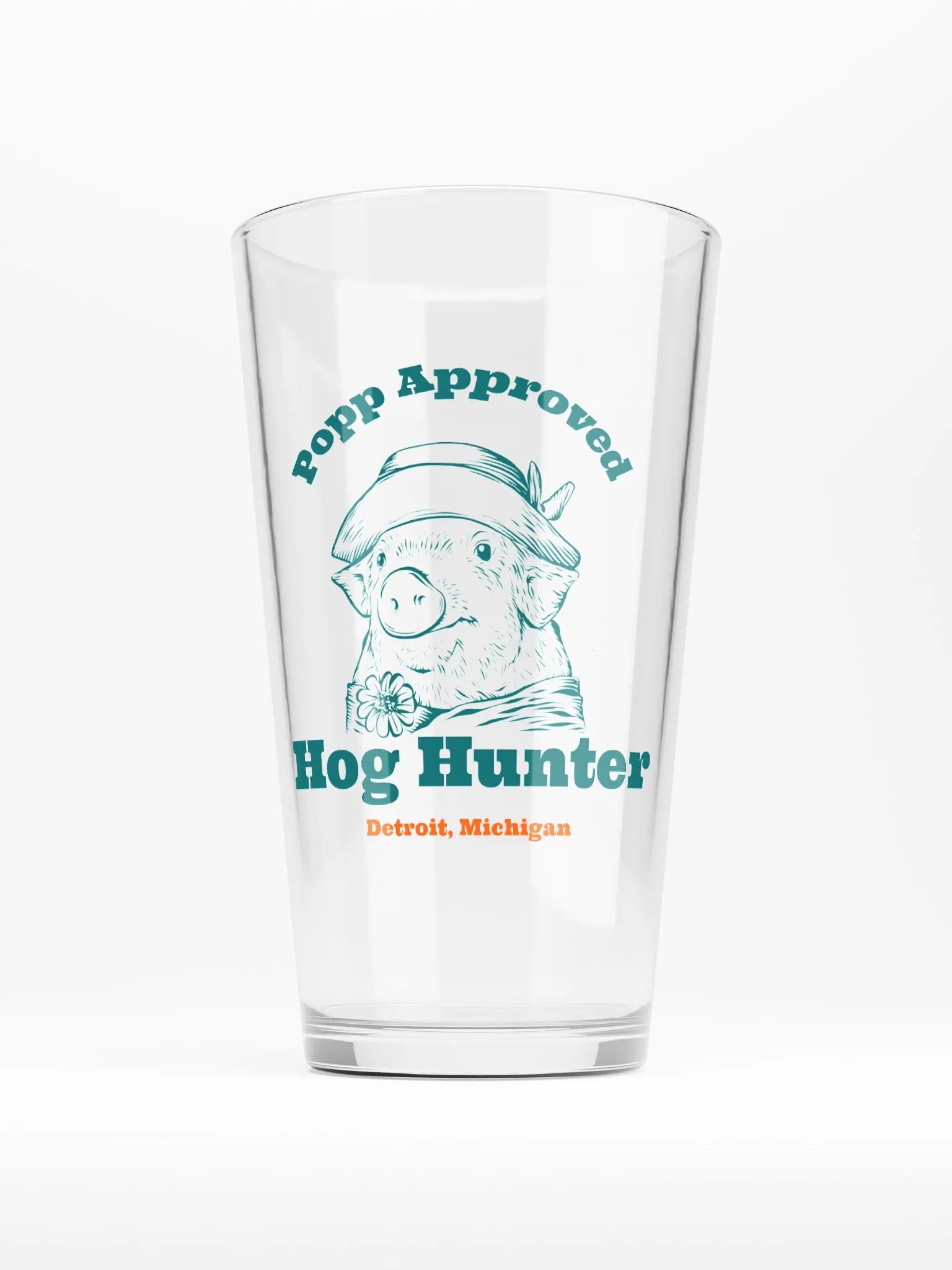 Hog Hunter Pint Glass product image (1)