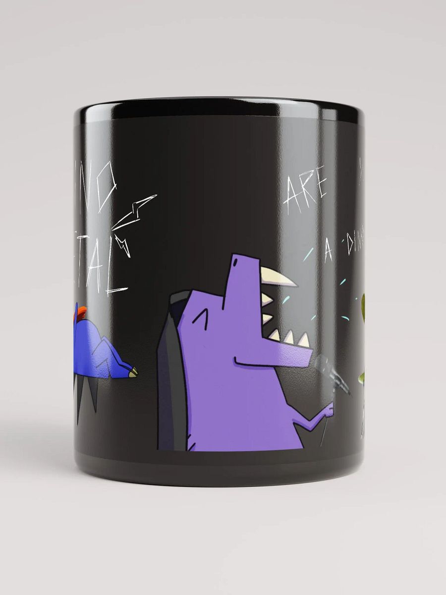 Dino Metal Black Mug product image (4)