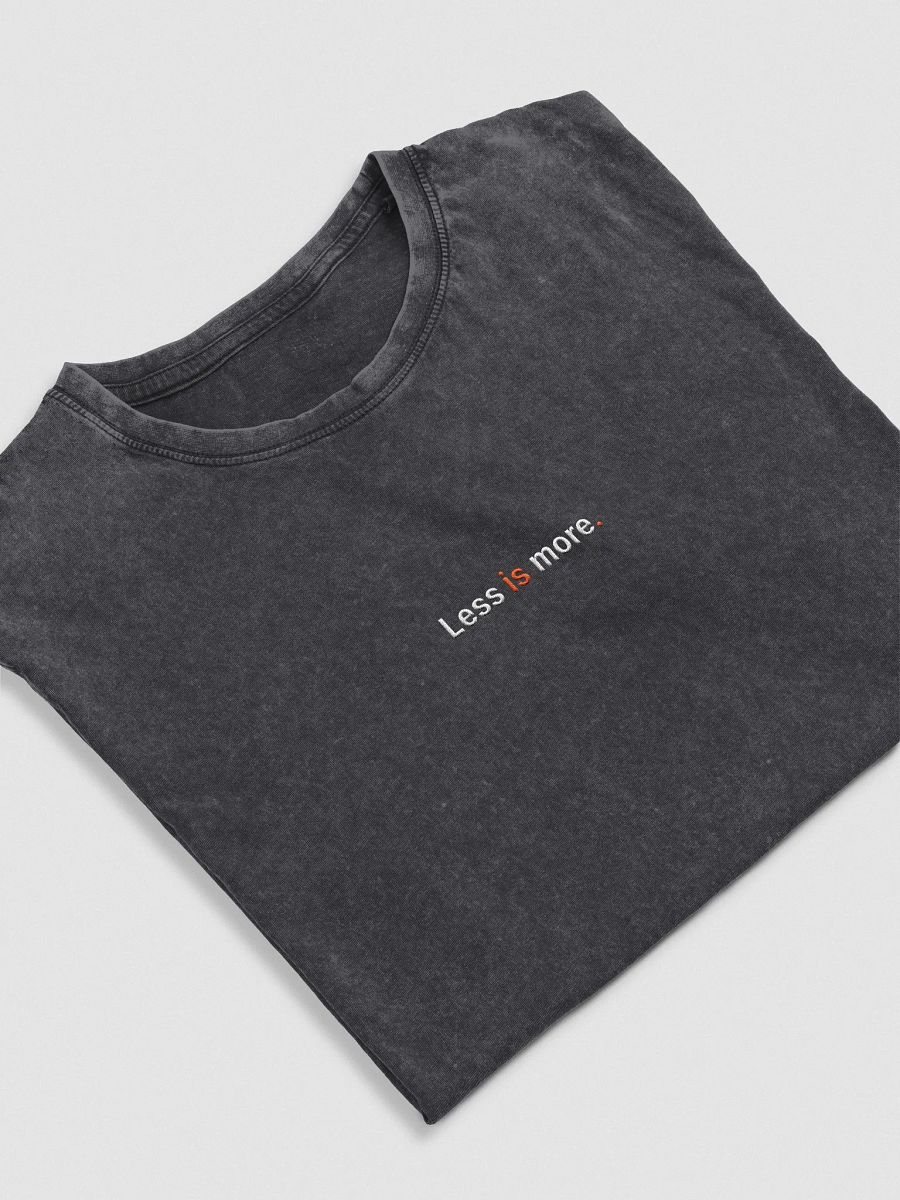 Less is More. Combed Cotton Casual: Husky Denim Tee product image (3)