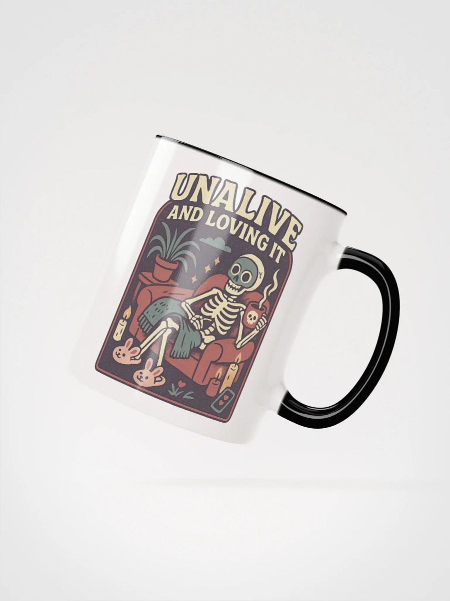 Unalive And Loving It Accent Mug product image (4)