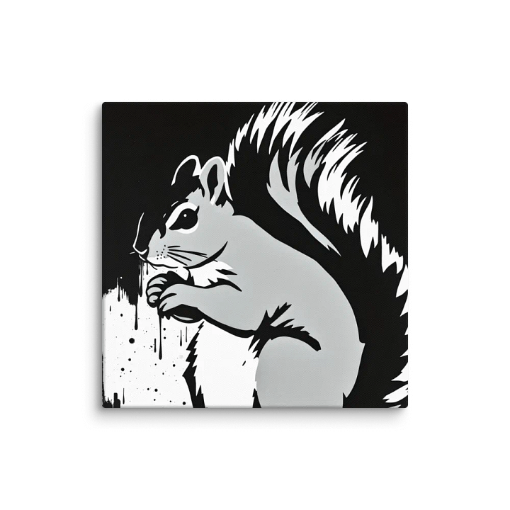 Sitting Pretty Squirrel Canvas product image (7)