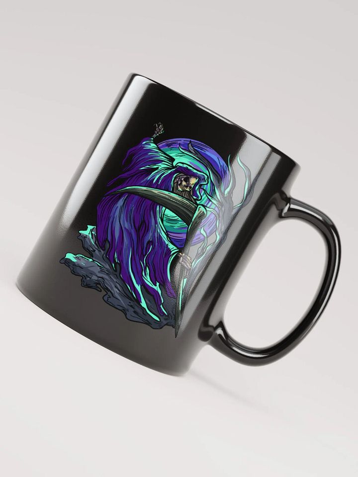 Fallen Reaper Black Glossy Mug product image (1)