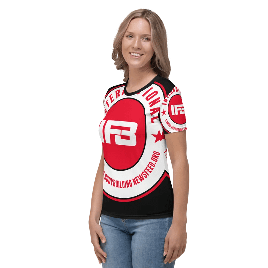 IFBNewsfeed.Org's All-Over Print Women's Crew Neck T-Shirt product image (3)