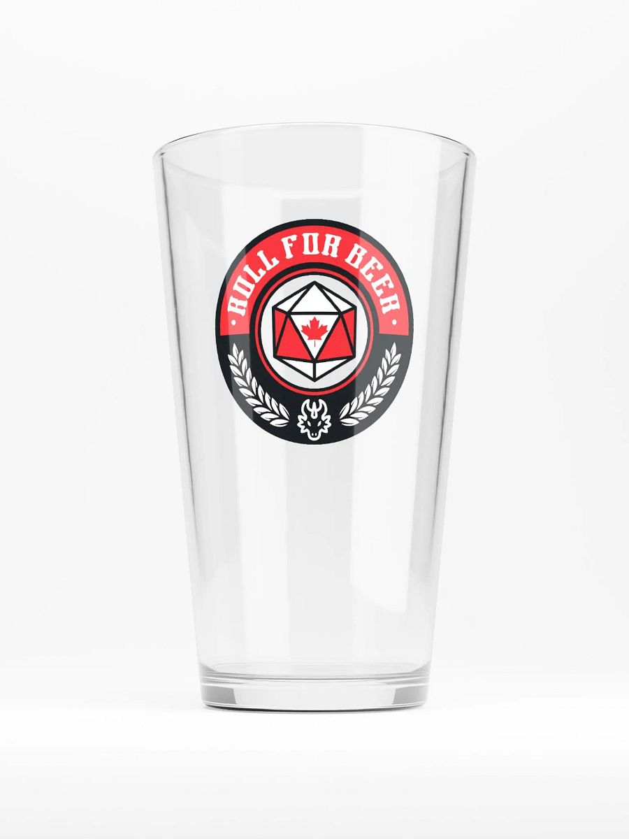 Roll For Beer Pint Glasses product image (1)