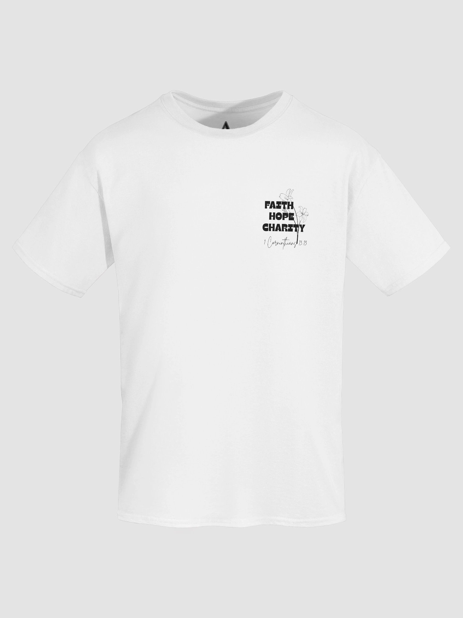 Faith Hope Charity Classic Heavy Cotton Tee - Light product image (5)