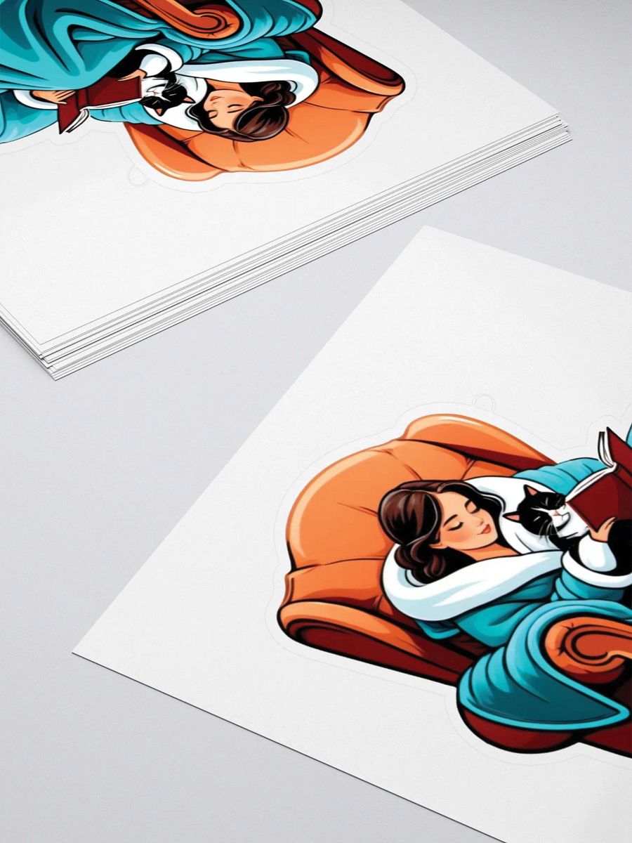 Cozy Reading Time Sticker Set product image (7)
