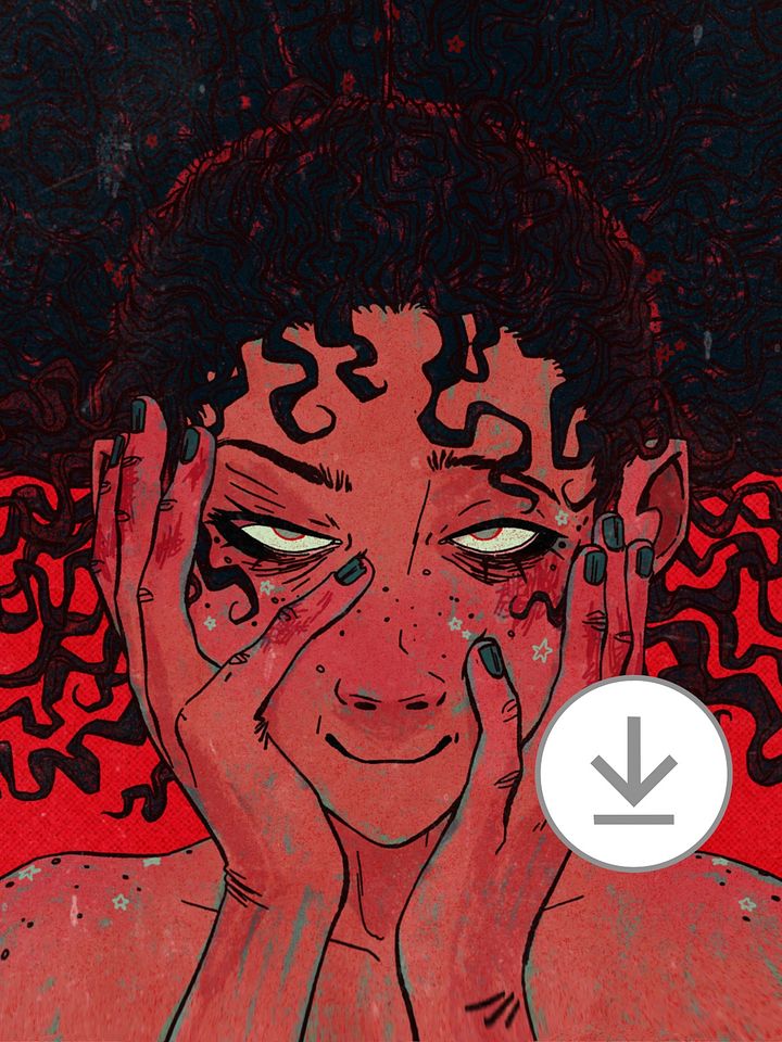 Bad Time Janey - DIGITAL WALLPAPER SET product image (1)