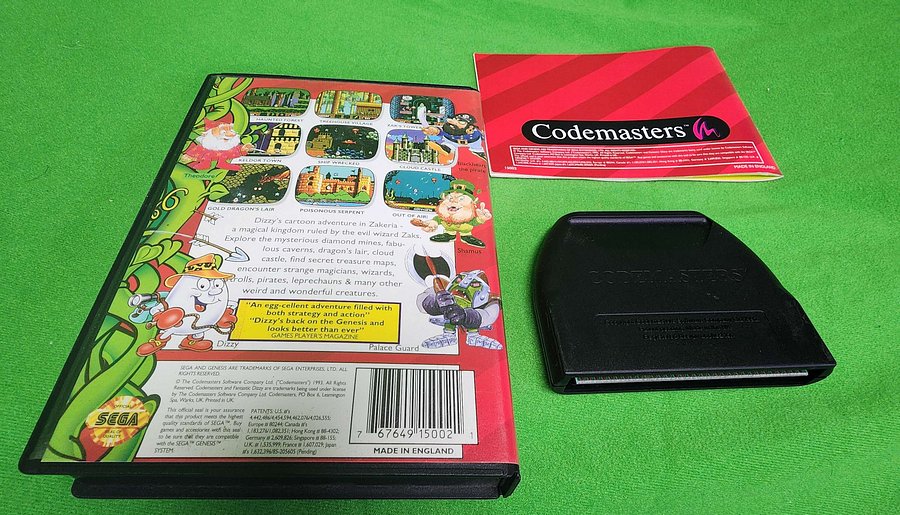 SEGA GENESIS - Fantastic Dizzy - CIB product image (2)