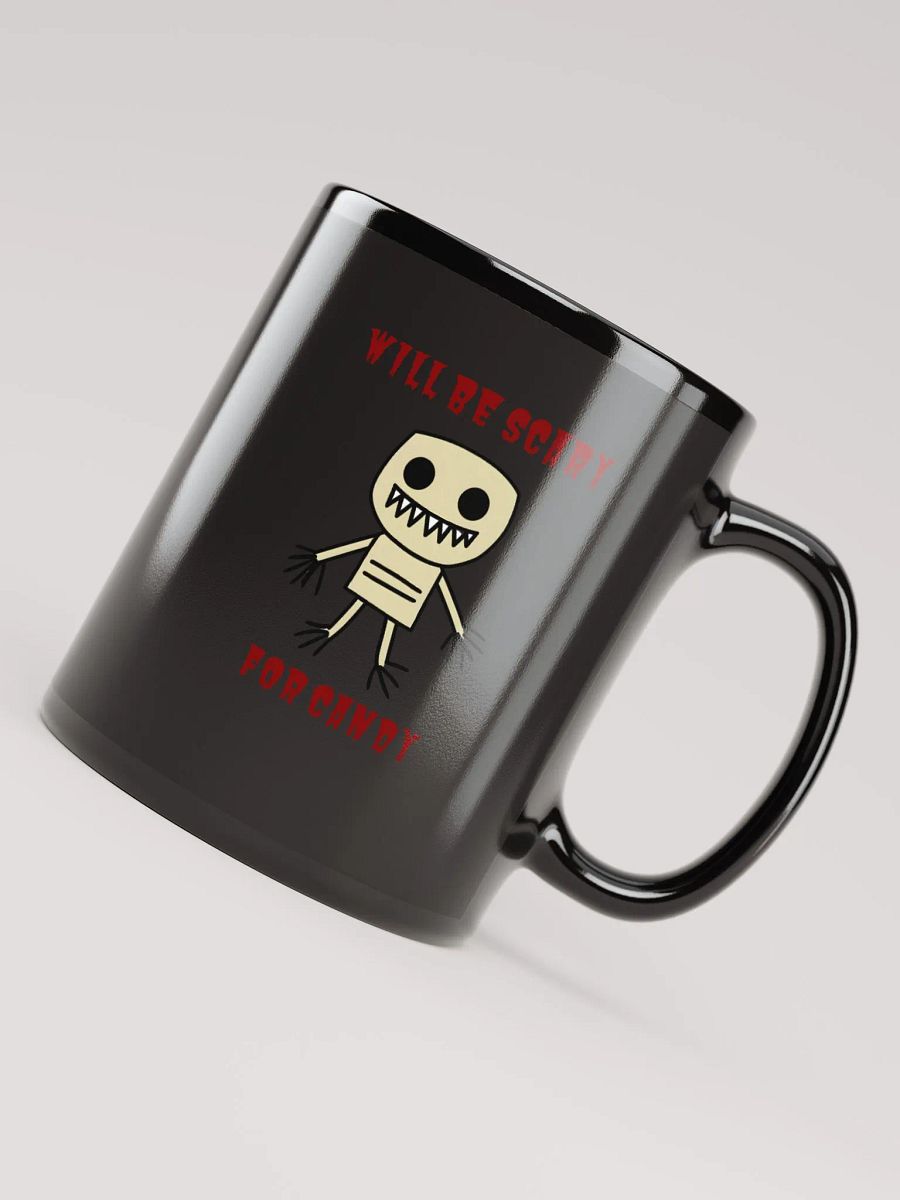 Skeletal Smiles Black Glossy Mug product image (4)