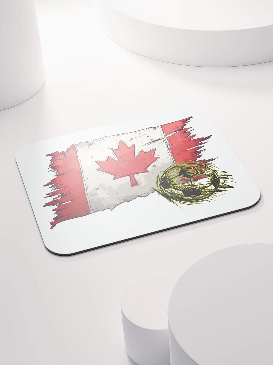 Canada Flag Soccer Football Mouse Pad product image (4)