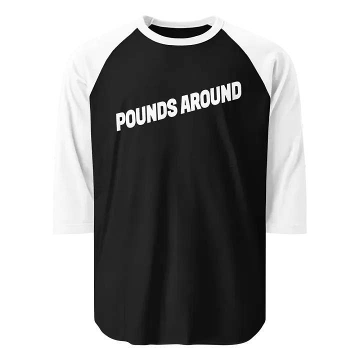POUNDS AROUND BLACK/WHITE LONG SLEEVE COMBO product image (1)