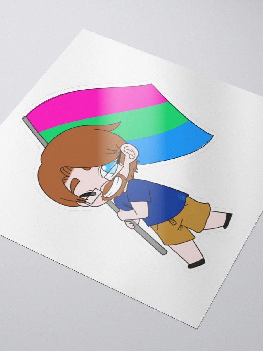 Shemp Polysexual Sticker! product image (3)