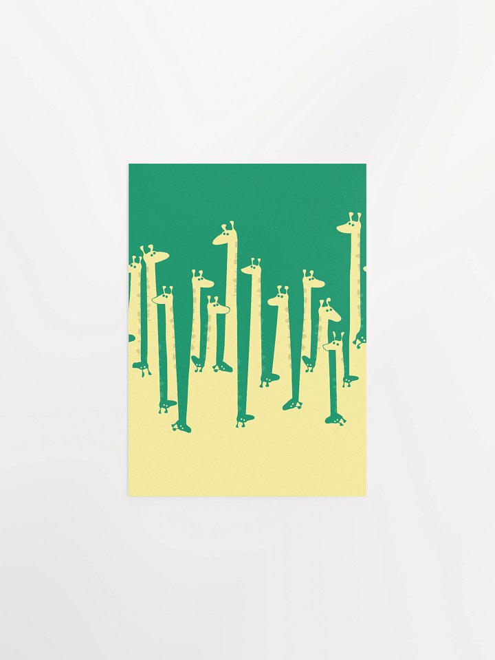 Giraffe dream art print product image (2)