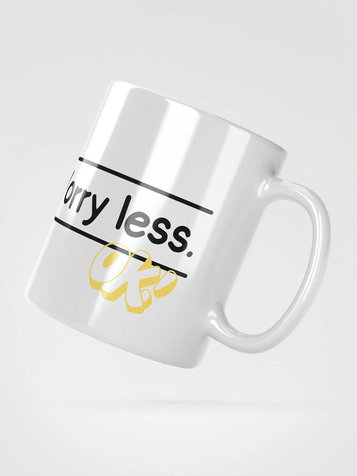 Smile More Worry Less Mug product image (2)