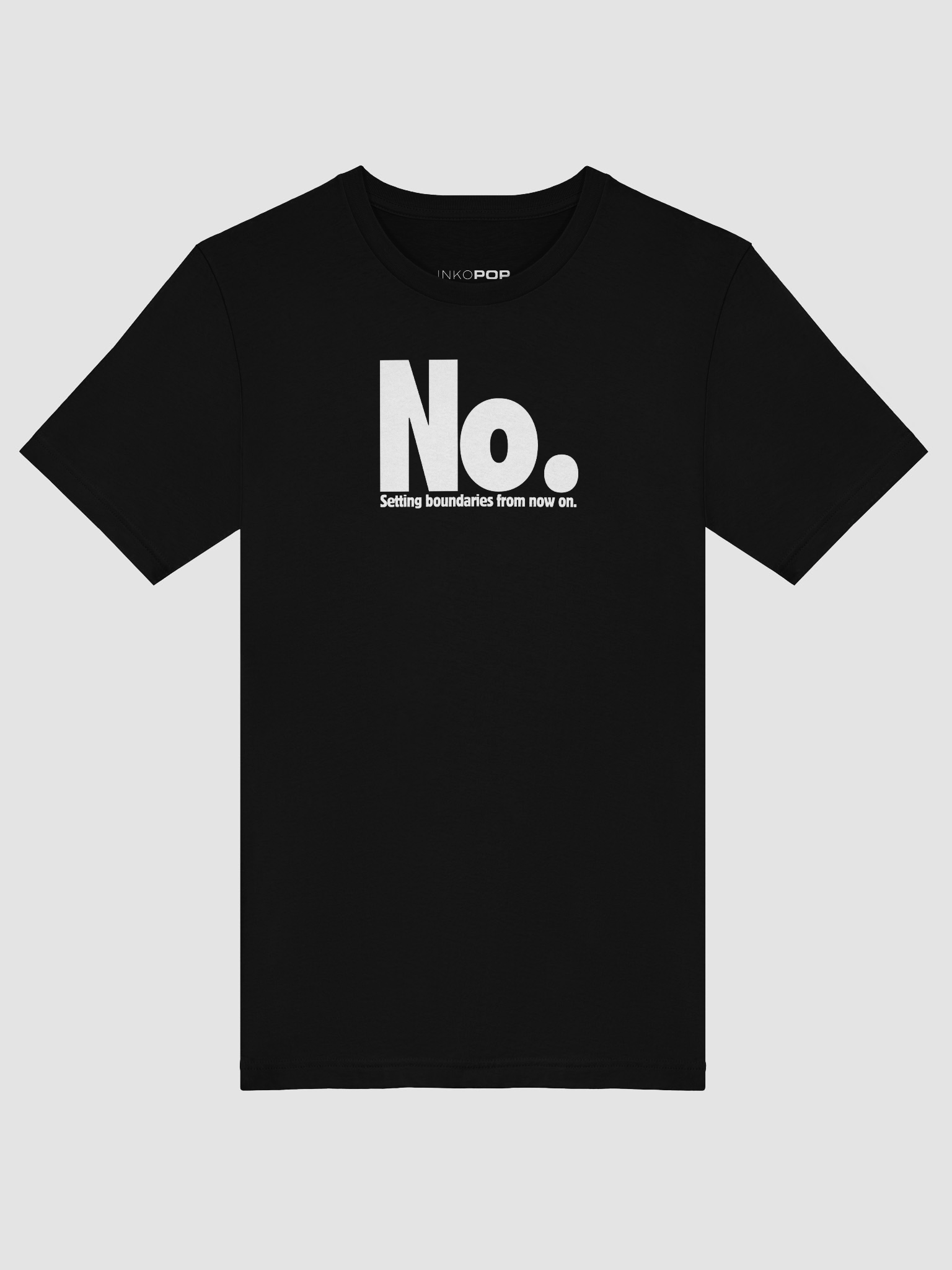 Setting Boundaries T-Shirt - White Text product image (5)