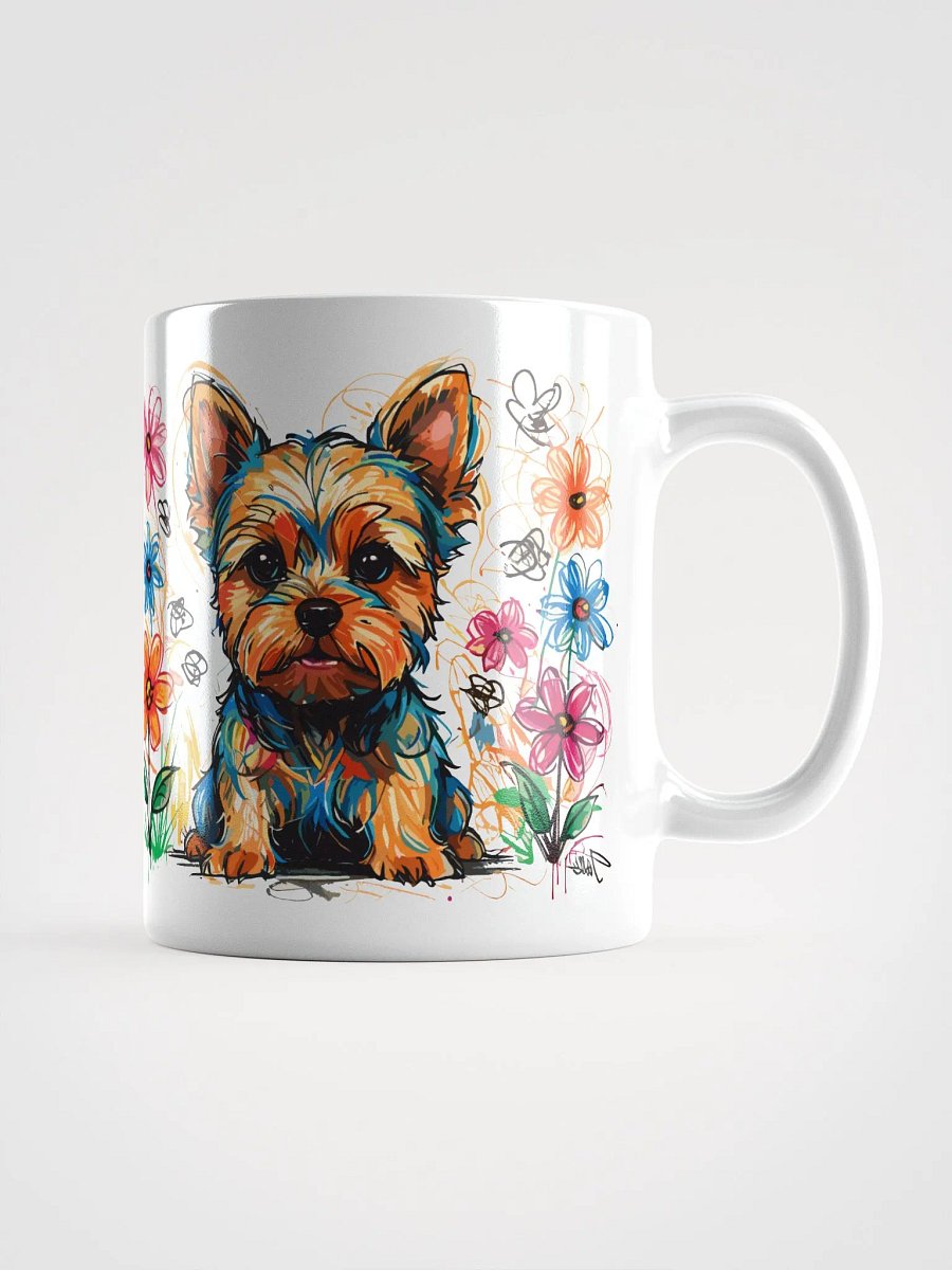 Scribbles Yorkshire Terrier 4 , Mug product image (1)