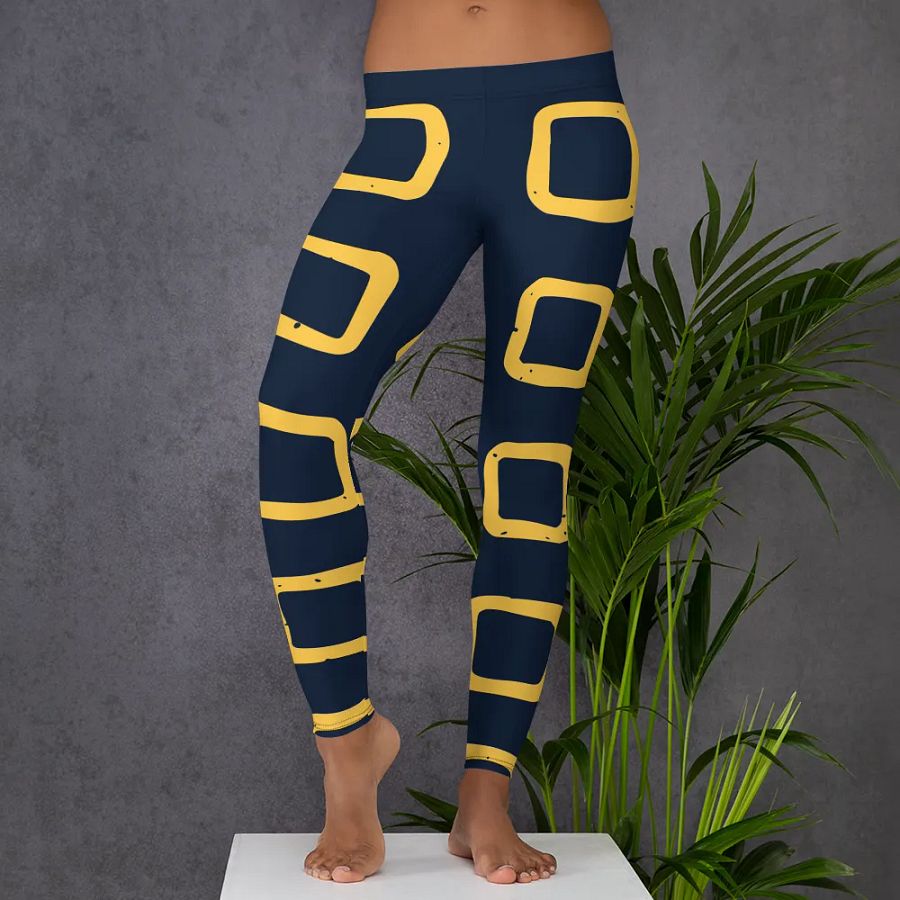 Sketchy Squares All-Over Leggings product image (5)