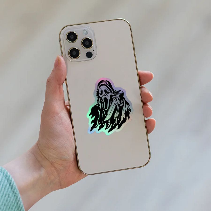 Ghostface Holographic Sticker Sheet product image (8)