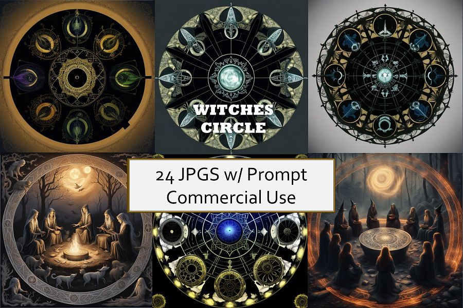 Witches Circle with Prompts product image (4)