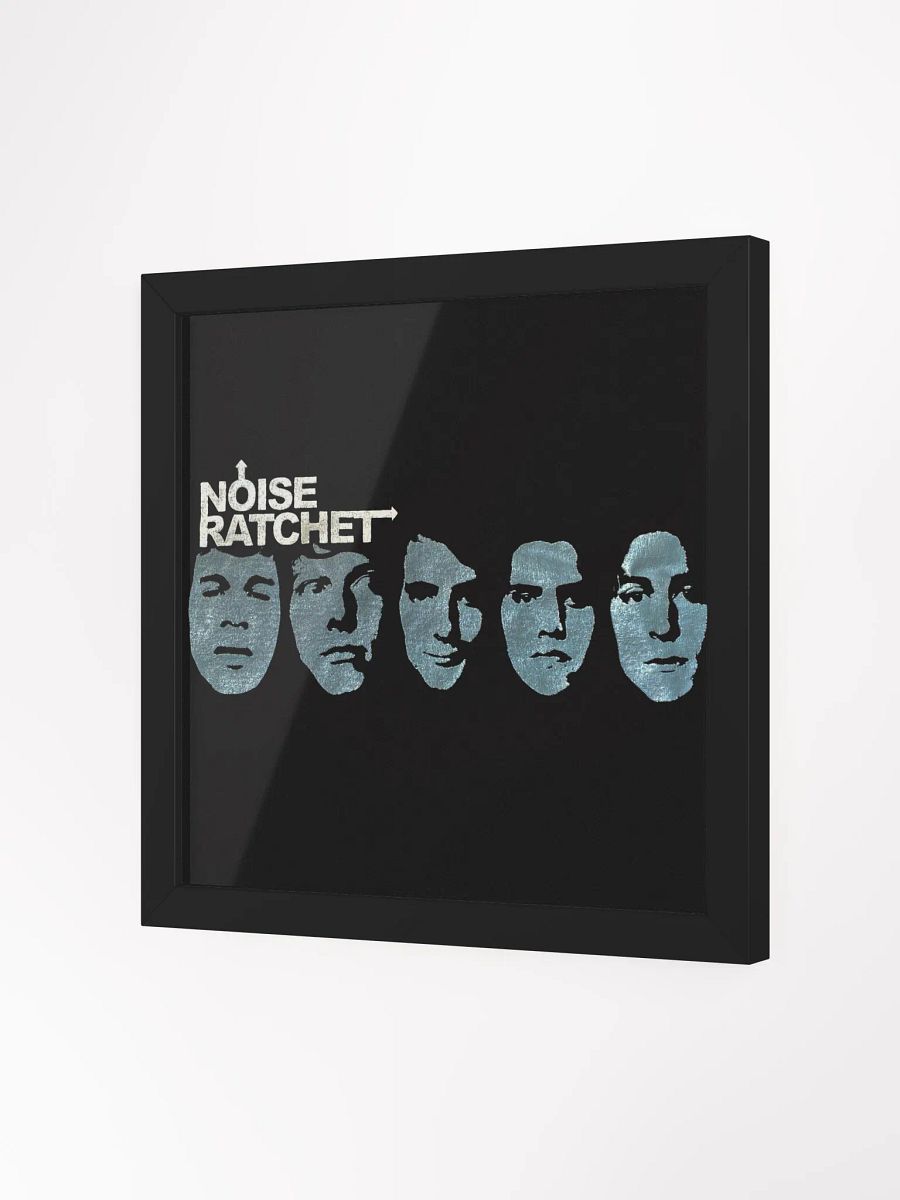 Noise Ratchet Faces Poster Framed product image (3)