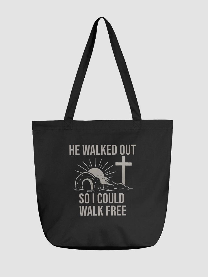 He Walked Out So I Could Walk Free – Freedom Tote Bag product image (1)