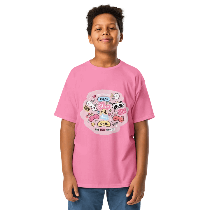 Kids T-Shirt Sleep Masks Round product image (1)