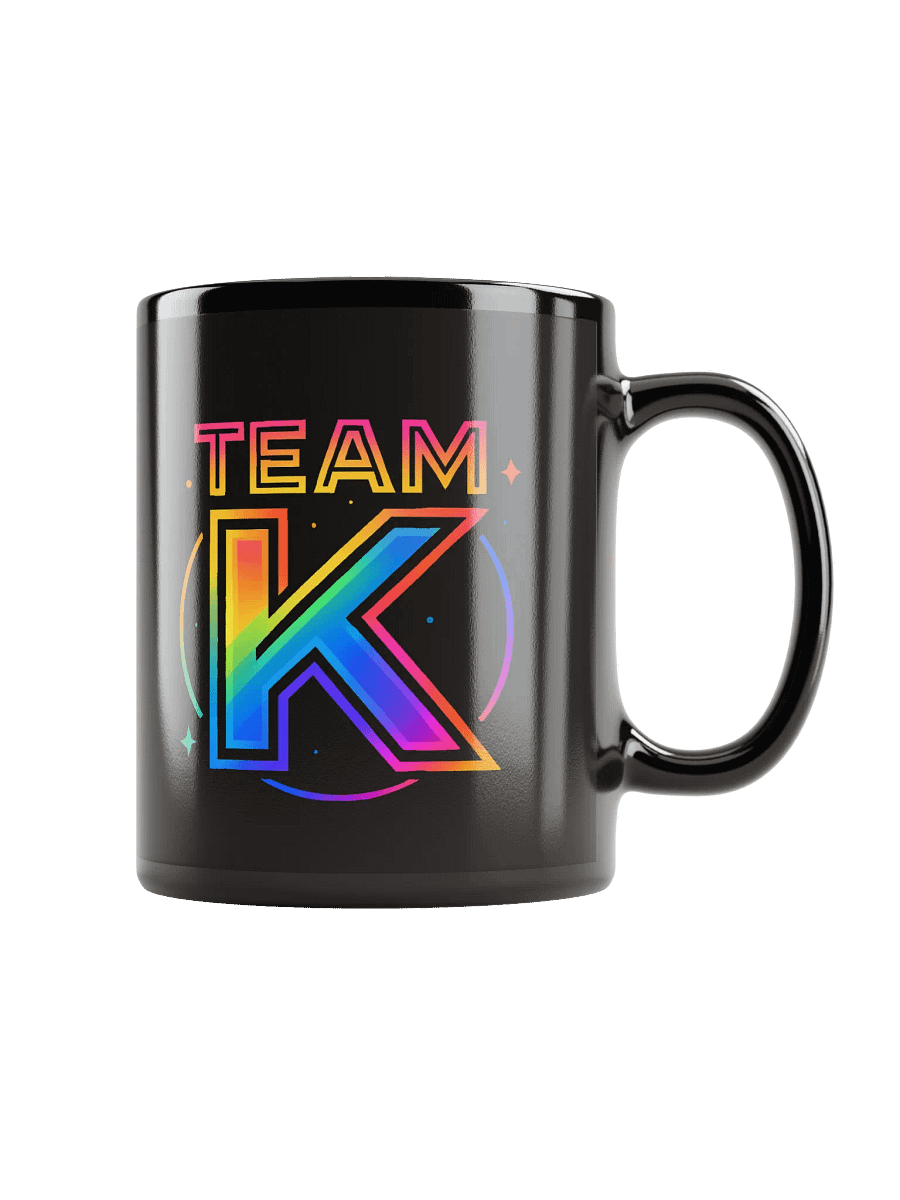 TEAM K Pride 1 Black Mug product image (1)
