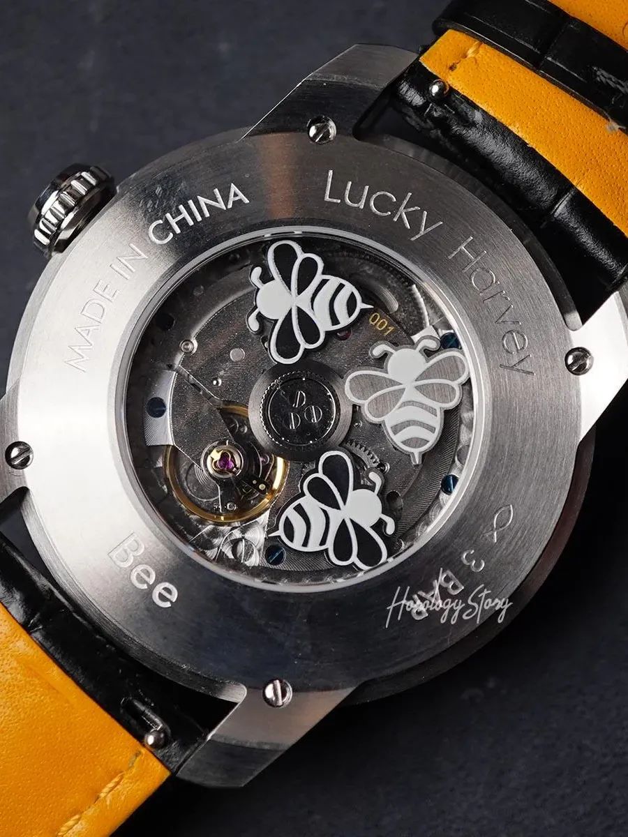 Lucky Harvey Silver Flying Bee Automatic product image (10)
