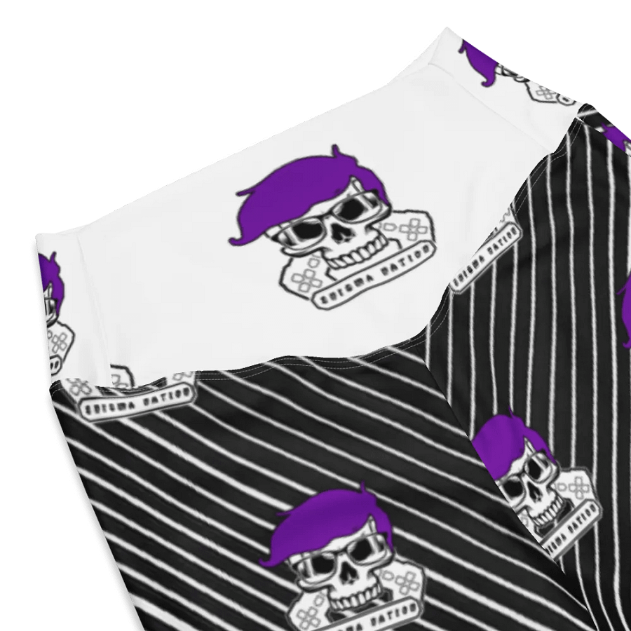 Enigma Nation All-Over Print Flare Leggings product image (7)