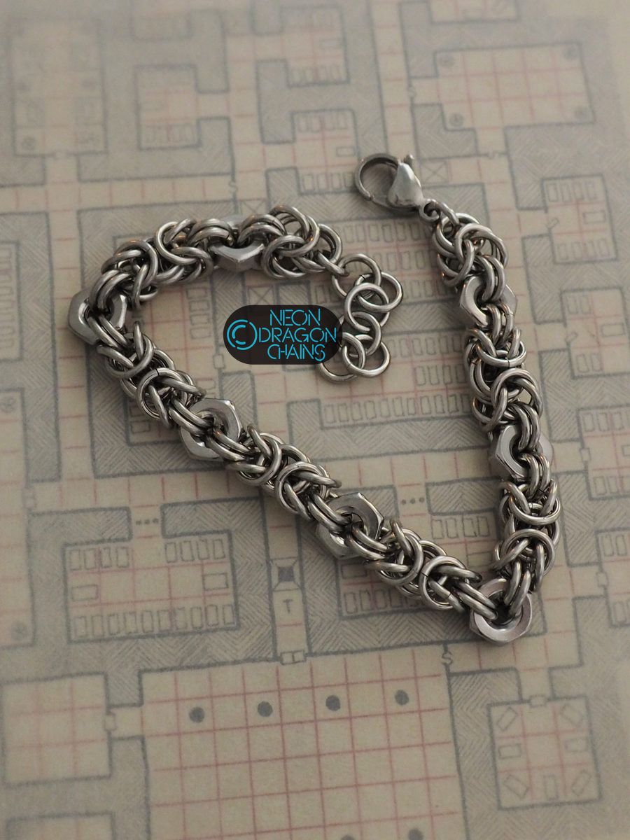 Mech Hex Nut Bracelet product image (3)