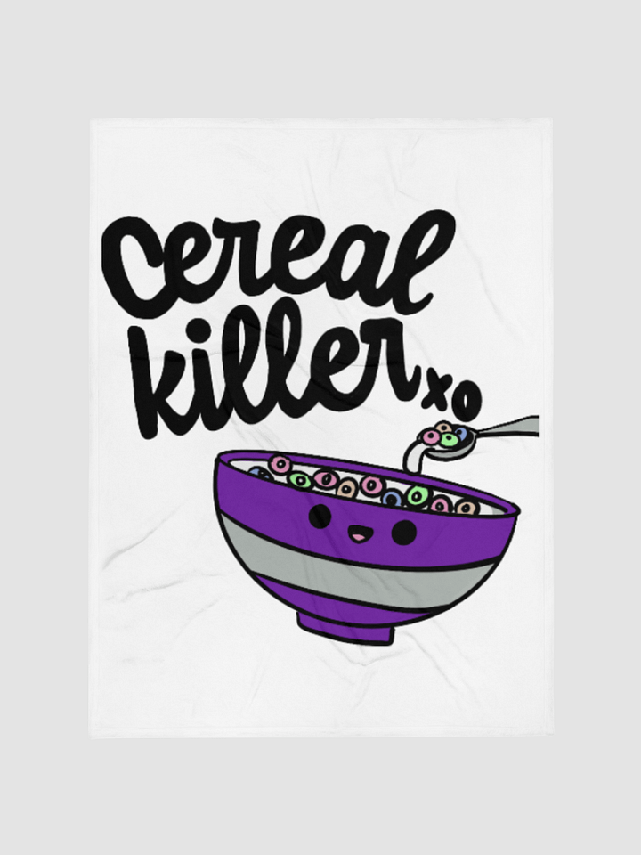 [ The Cereal Bowl ] Fleece Throw Blanket Tblan TB001 product image (1)