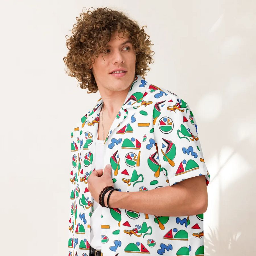 THE GOOBOOGY - PRINT BUTTON-UP SHIRT product image (7)