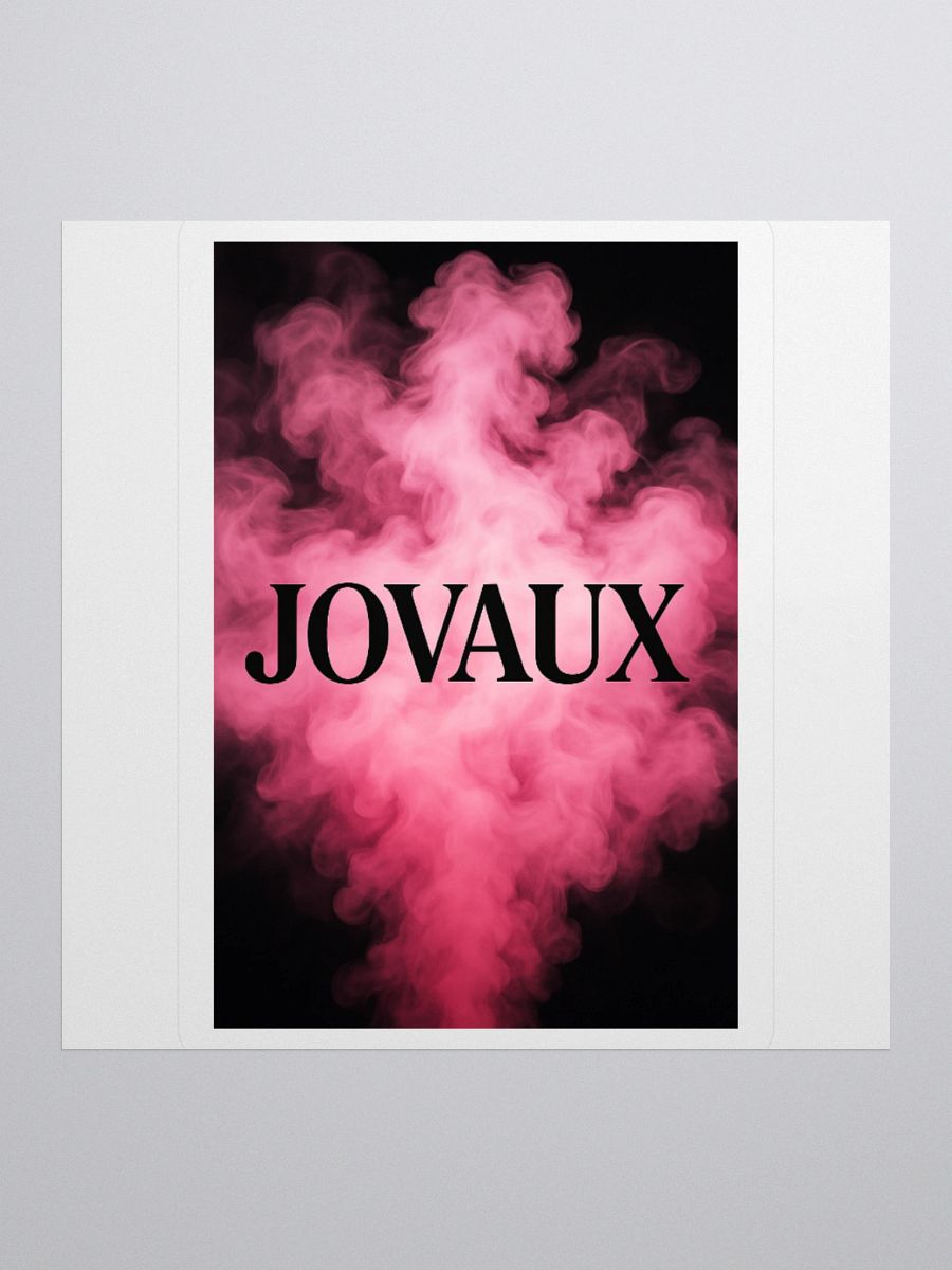 JOVAUX Smoke Signature Sticker product image (1)