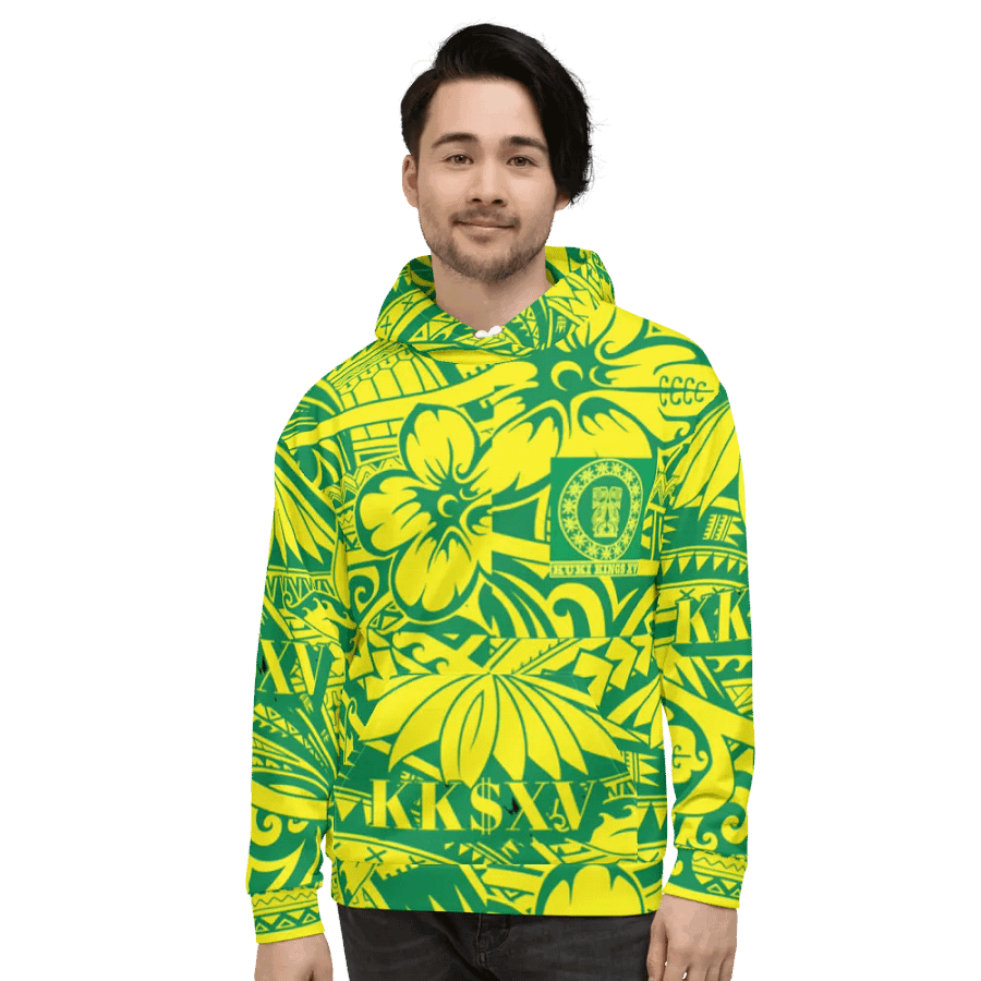 Floral Fusion TATAU Unisex Hoodie product image (2)