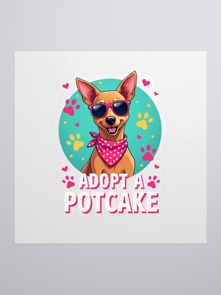 Adopt A Potcake Sticker product image (1)